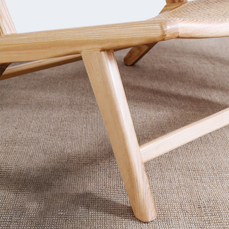 Wood Armless Chair Slipper Accent Chair Tight Back Chair for Living Room