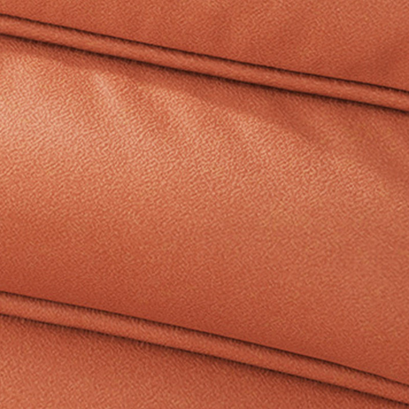 Bonded Leather Armless Chair 34.6"L x 39.3"W x 28.3" H Chair for Living Room