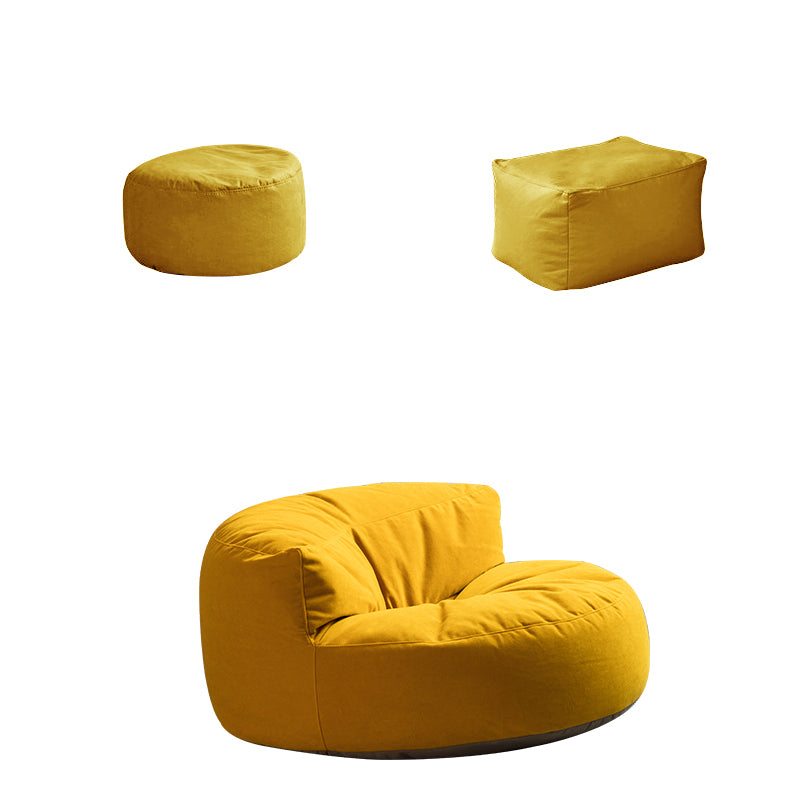 Velvet Parsons Chair 34.6" L x 39.3"W x 18.8" H Armless Chair Living Room