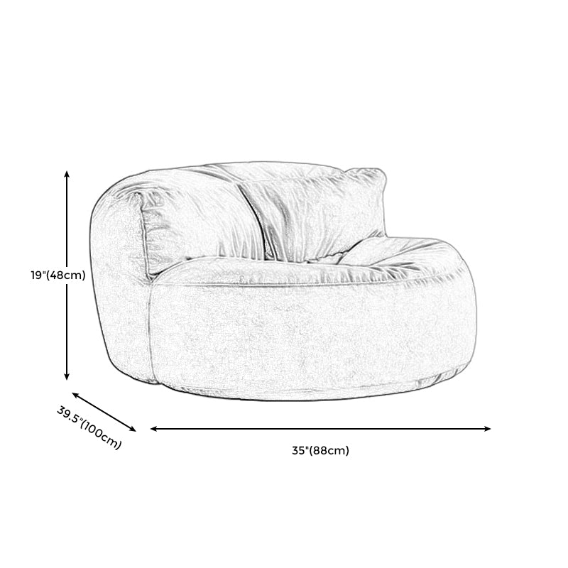 Velvet Parsons Chair 34.6" L x 39.3"W x 18.8" H Armless Chair Living Room