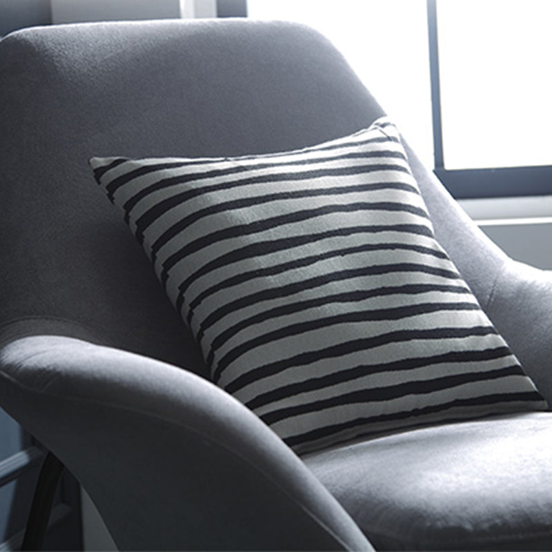 33.46" L x 30.70" W x 34.64" H Linen Accent Chair Flared Arms Lounge Chair