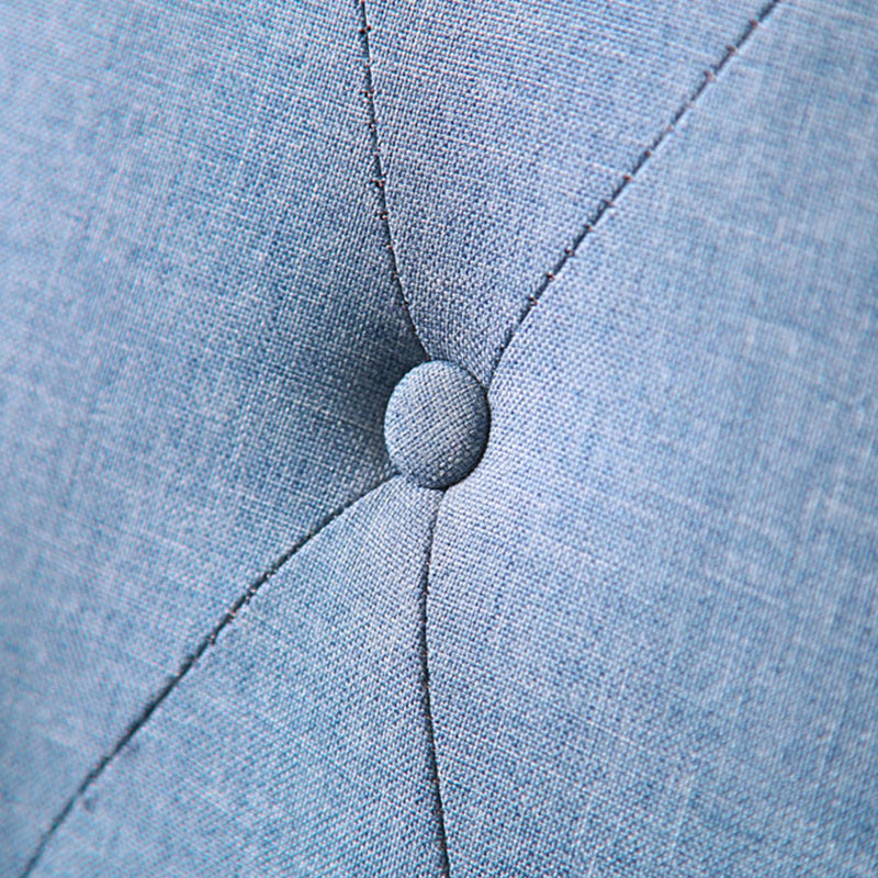 29.5"Wide Velvet/Cotton Blend Arm Chair with Basic Four Leg and Tufted Back