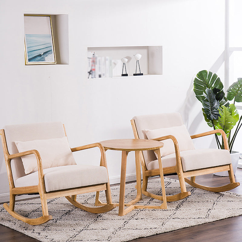 Linen Chair 25.5 " L x 32.4" W x 27.5" H Arms Included Chair for Living Room