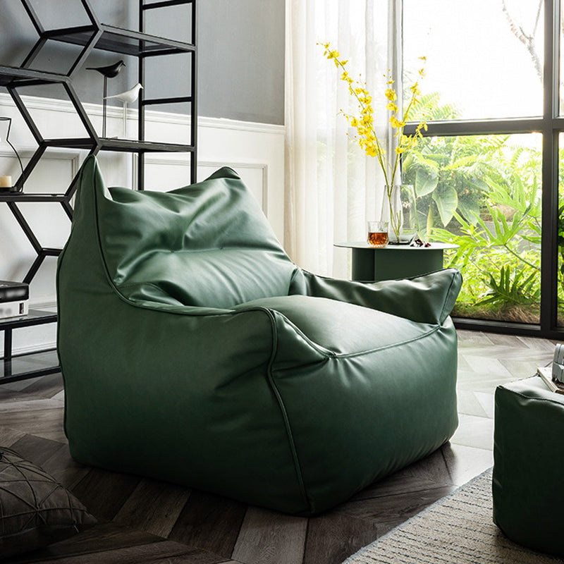 Bonded Leather Arm Chair Stacking Arms Included Chair for Living Room