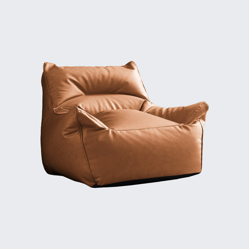 Bonded Leather Arm Chair Stacking Arms Included Chair for Living Room