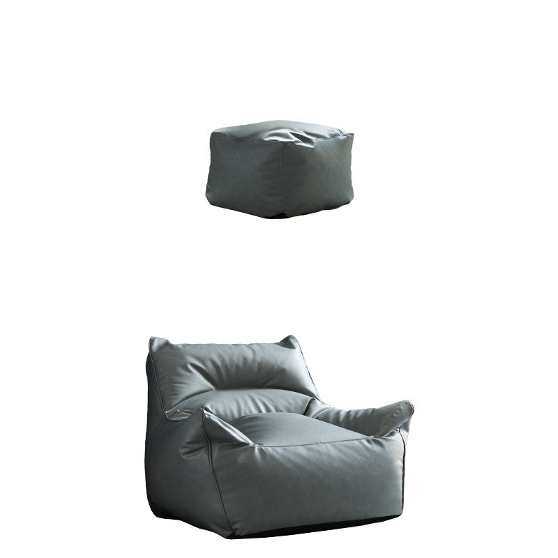 Bonded Leather Arm Chair Stacking Arms Included Chair for Living Room