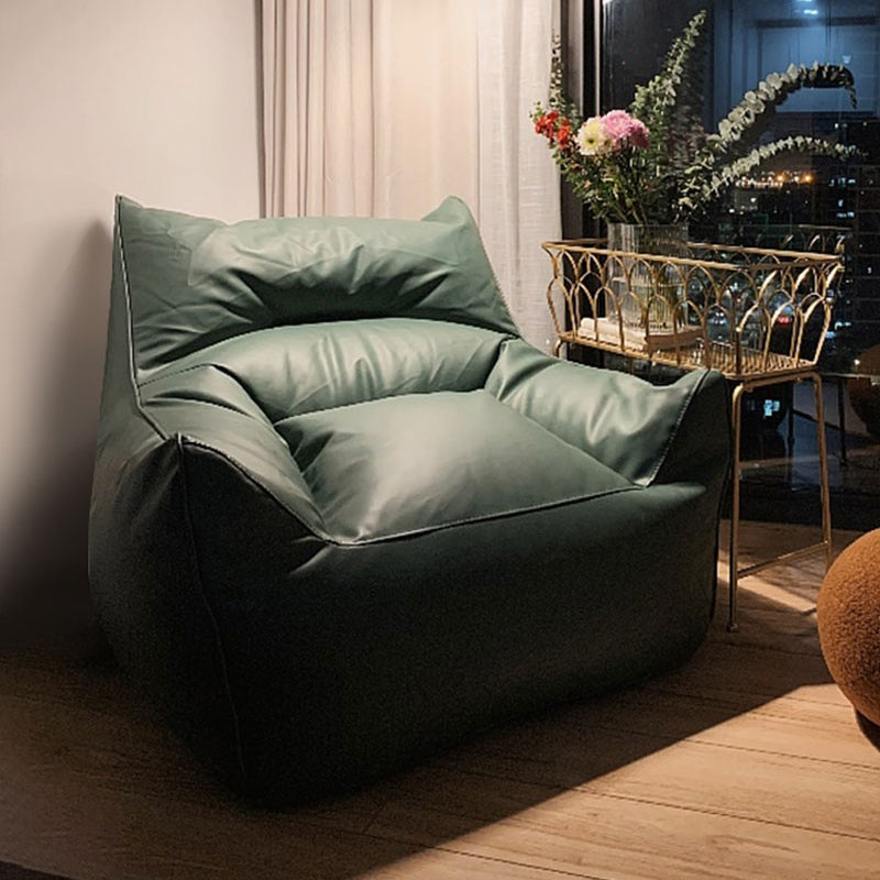 Bonded Leather Arm Chair Stacking Arms Included Chair for Living Room