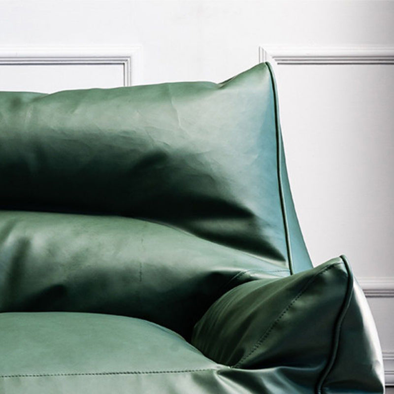 Bonded Leather Arm Chair Stacking Arms Included Chair for Living Room