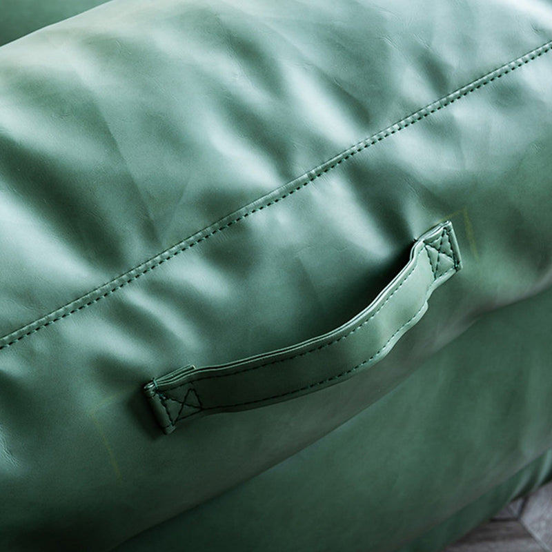 Bonded Leather Arm Chair Stacking Arms Included Chair for Living Room