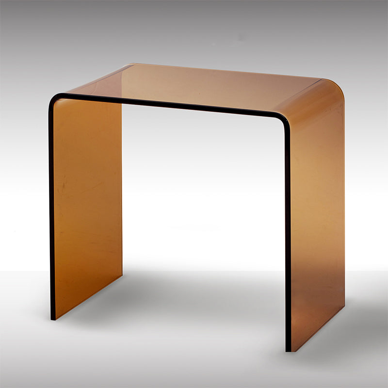 Sled Actylic Coffee Table Rectangular 1 Single Cocktail Table