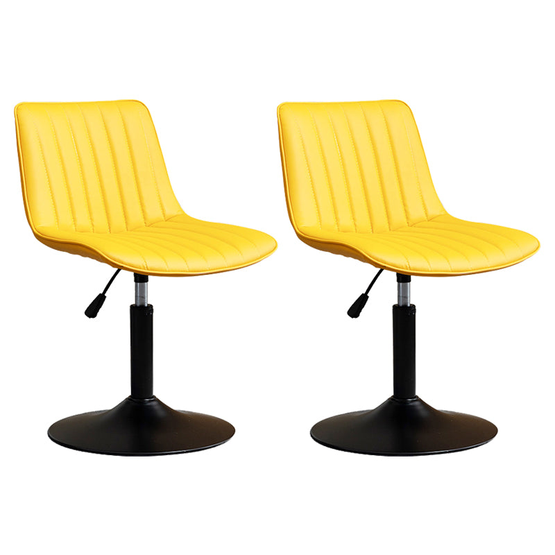 Contemporary Style Bar-stool Adjustable Counter Bar Stool with Metal Legs for Home