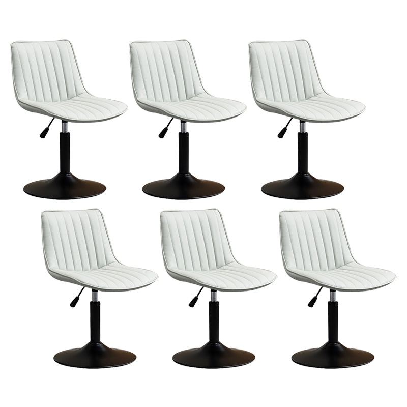Contemporary Style Bar-stool Adjustable Counter Bar Stool with Metal Legs for Home