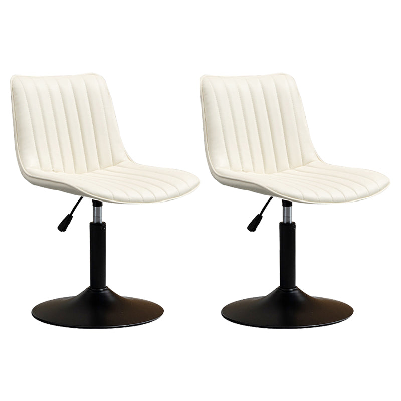 Contemporary Style Bar-stool Adjustable Counter Bar Stool with Metal Legs for Home