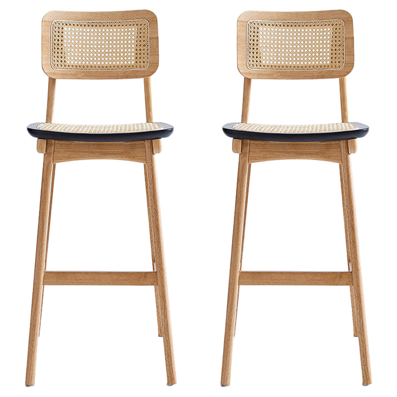 Contemporary Style Bar-stool Wooden Counter Bar Stool for Home