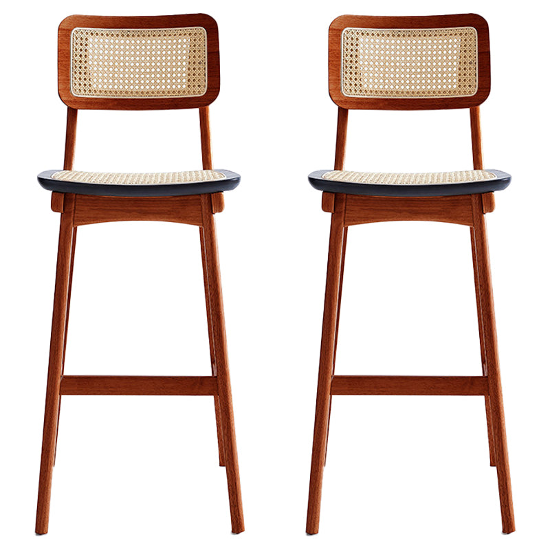 Contemporary Style Bar-stool Wooden Counter Bar Stool for Home