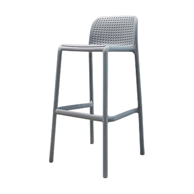 Contemporary Bar-stool Plastic Counter Bar Stool with Plastic Legs for Home