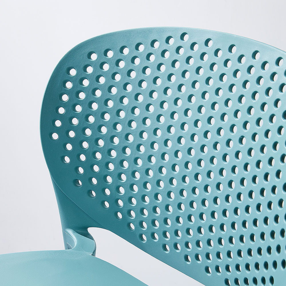 Contemporary Bar-stool Plastic Counter Bar Stool with Plastic Legs for Home