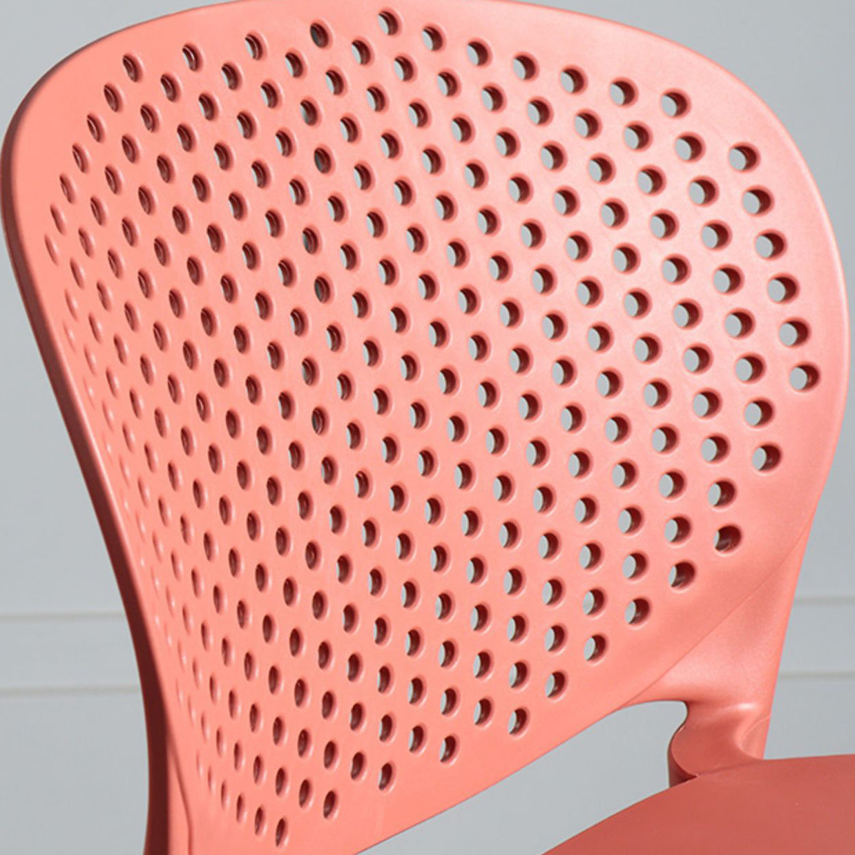 Contemporary Style Bar-stool Plastic Counter Bar Stool with Plastic Legs for Home