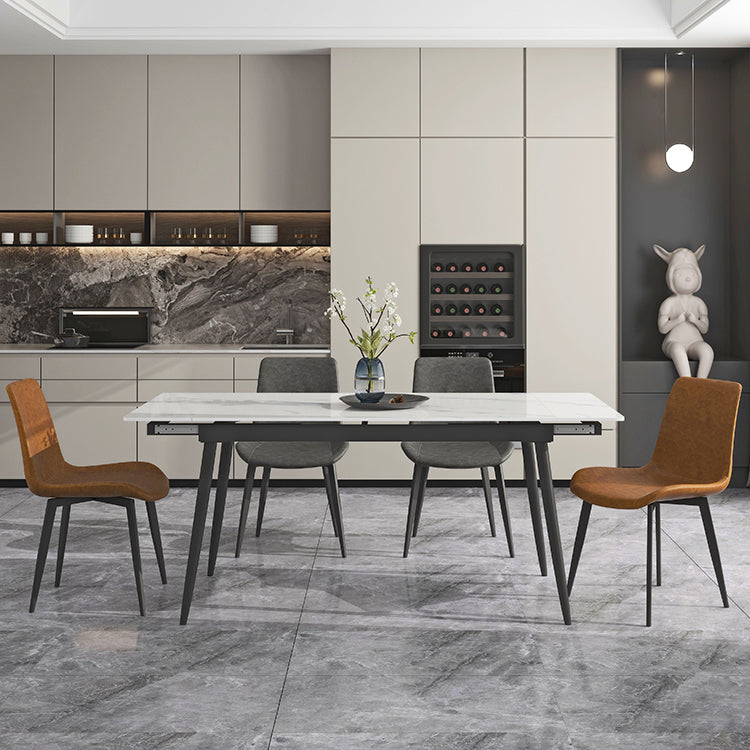 Modern Stone Dining Table Set 1/4/5/7 Pieces Dining Set for Home Use