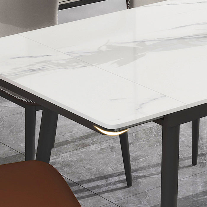 Modern Stone Dining Table Set 1/4/5/7 Pieces Dining Set for Home Use