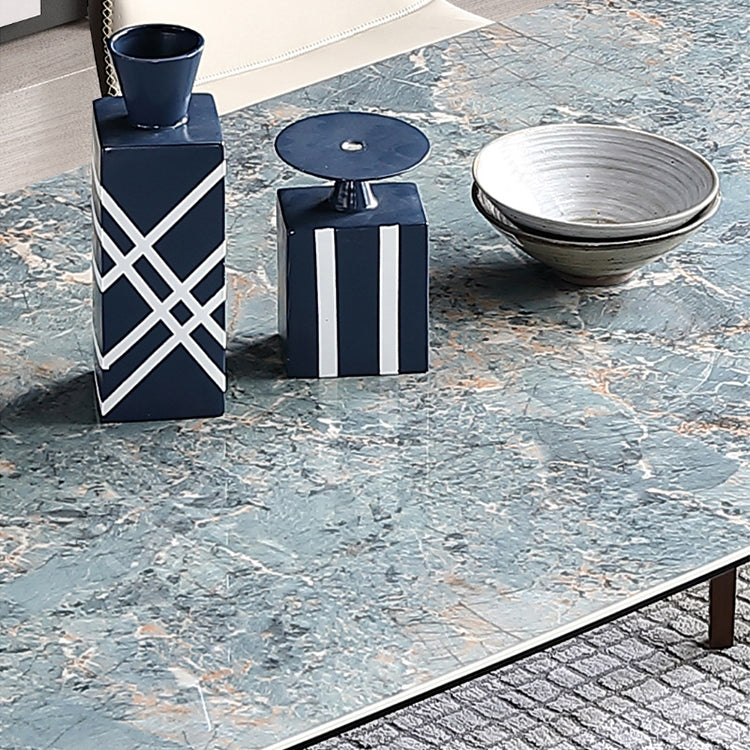 Modern Style Sintered Stone Top Dining Set 1/4/5/7 Pieces Dining Table with Chairs