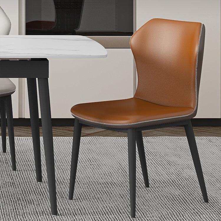 Modern Rectangle Stone Dining Table Set 1/4/5/7 Pieces Dining Set for Home Use