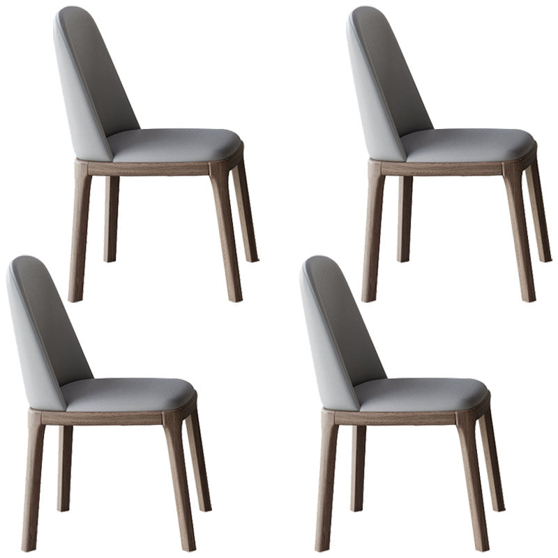 Modern Rectangle Wood Dining Table Set 1/4/5/7 Pieces Dining Set for Home Use