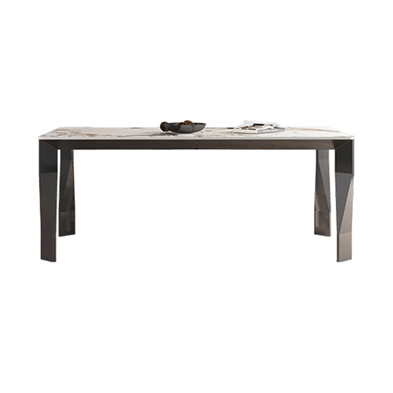 1/4/5/7 Pieces Sintered Stone Dining Table Set Dining Table and Dining Chairs
