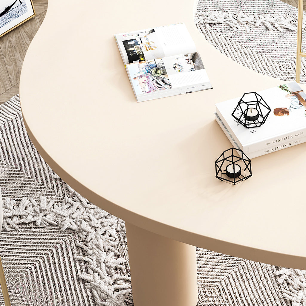 Modern Solid Wood Dining Table 3 Legs Dining Table for Dining Room