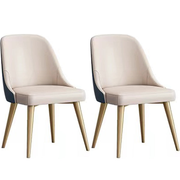 Nordic Armless Side Dining Chairs Entryway Dining Room Chairs