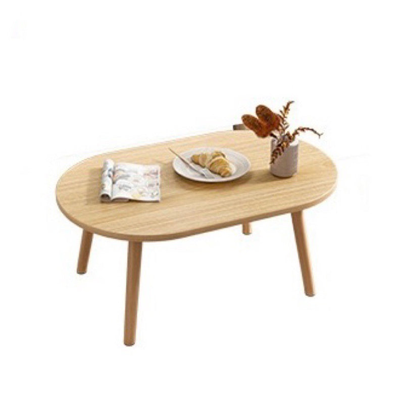 Rectangular Coffee Table with Modern Style Wood in White/wood Color