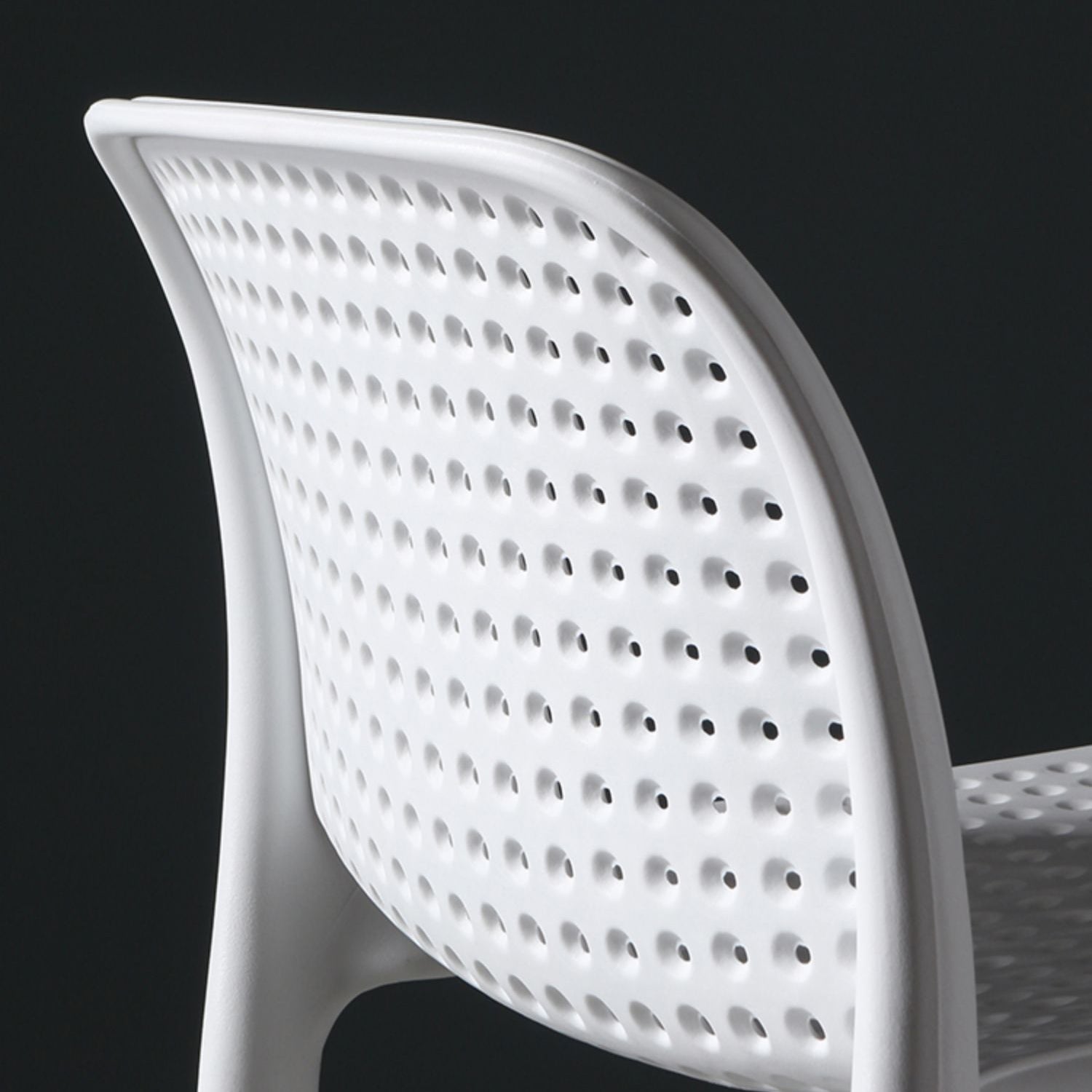 Contemporary Bristol Stackable Stool Matte Finish Plastic Barstool