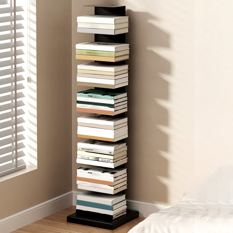 13.19"W Bookshelf Contemporary Style Invisible Bookcase for Office and Home