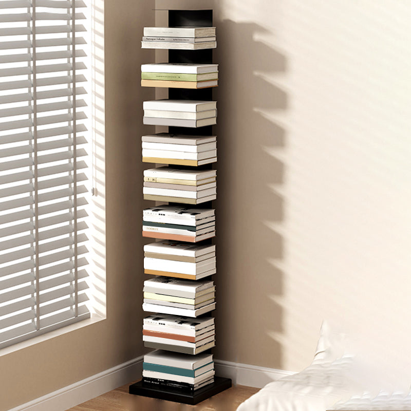 13.19"W Bookshelf Contemporary Style Invisible Bookcase for Office and Home