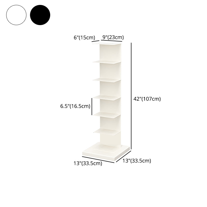 13.19"W Bookshelf Contemporary Style Invisible Bookcase for Office and Home
