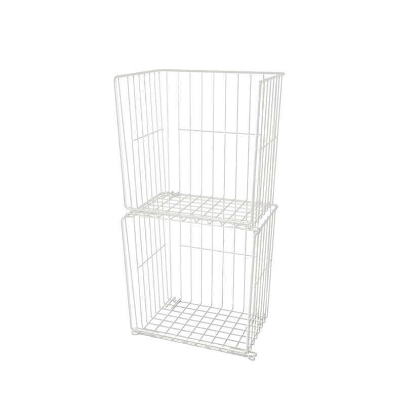 Industrial Iron Closed Back Bookshelf Black and White Bookcase for Home