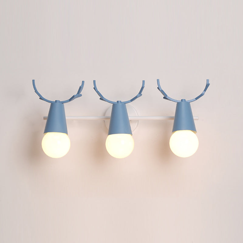 Multi Lights Geometric Wall Mounted Lamps Modern Style Metal Wall Lamps