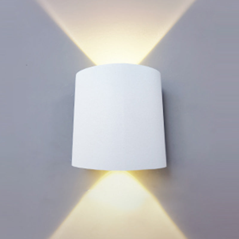 Contemporary Style Rectangle Wall Lights Metal Wall Mount Lights