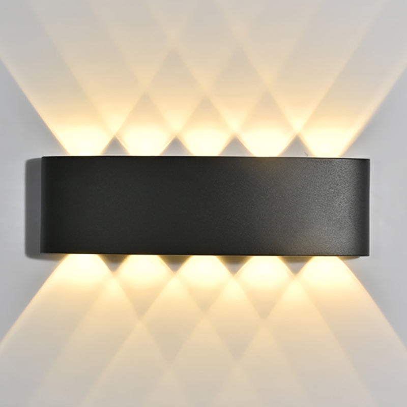 Contemporary Style Rectangle Wall Lights Metal Wall Mount Lights