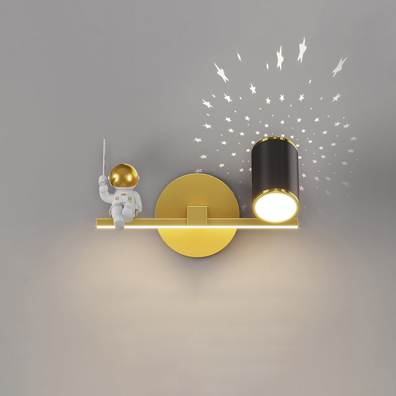 Kids Style Geometry Shape Wall Lights Metal 2-Light Wall Mount Lights