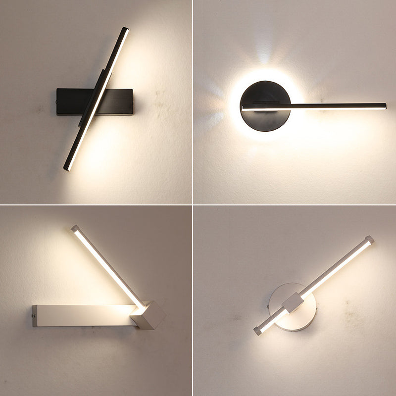 Rotatable Wall Light Fixture Modern Style Wall Light Sconce for Living Room