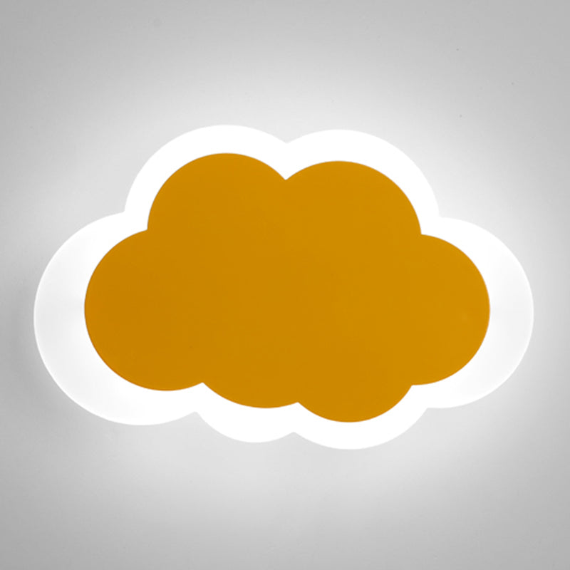 Cloud Sconce Light Fixture Nordic-Style LED Metal Wall Mounted Light Fixture
