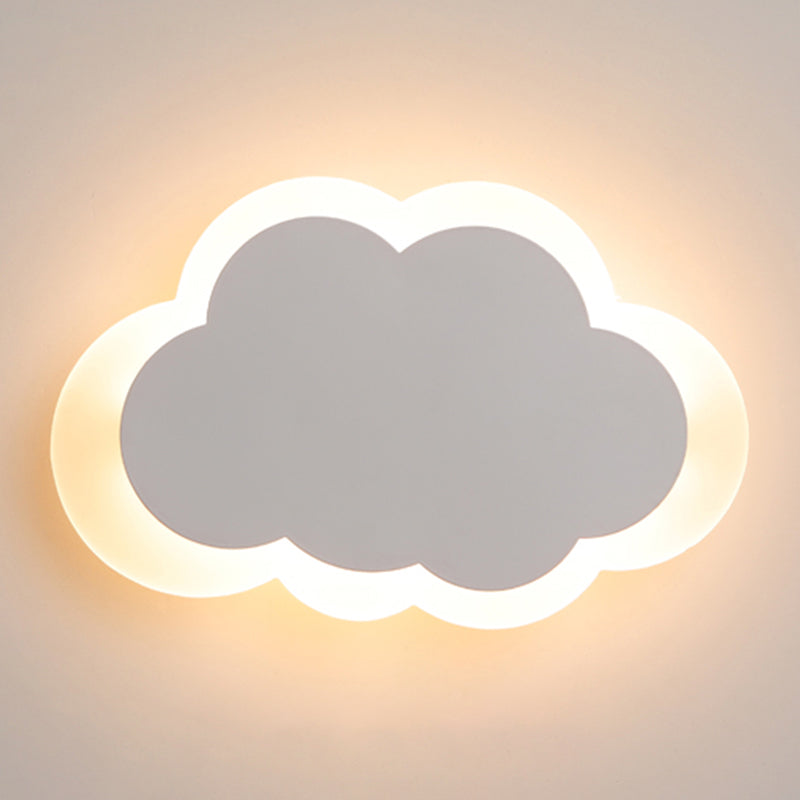 Cloud Sconce Light Fixture Nordic-Style LED Metal Wall Mounted Light Fixture