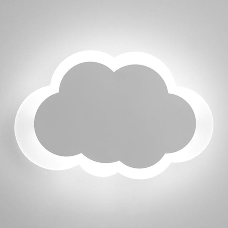 Cloud Sconce Light Fixture Nordic-Style LED Metal Wall Mounted Light Fixture