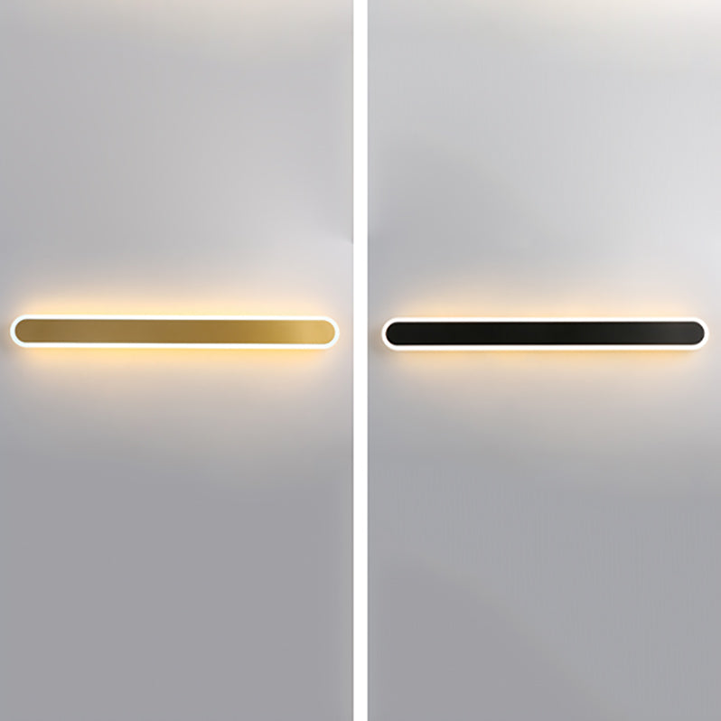 Linear Wall Light Fixture Modern Style Wall Sconce Light for Living Room