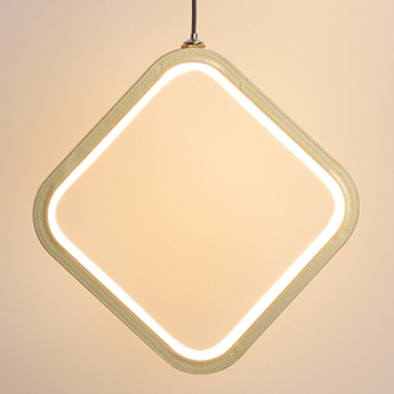 Luces de pared de forma de geometría de estilo contemporáneo de metal luces de montaje de pared de 2 luces