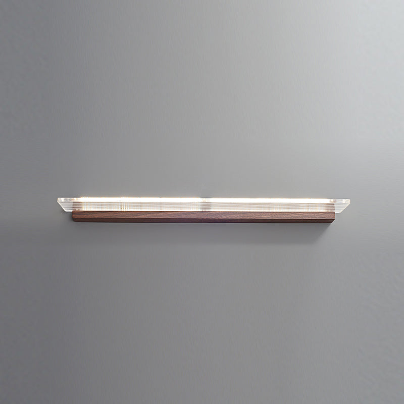 American Style Brass Vanity Light Straight LED Mirror Light for Bathroom