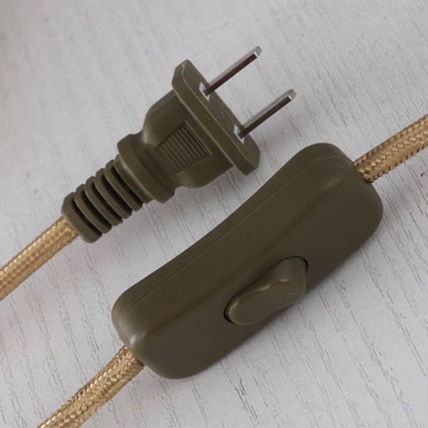 Glass Round Night Table Lamp Minimalist Style Table Light for Bedroom