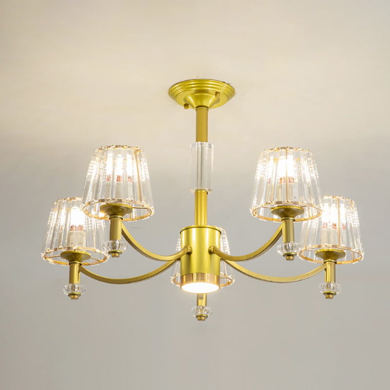 American Glass Chandelier Multi Light Chandelier Pendant for Dining Room