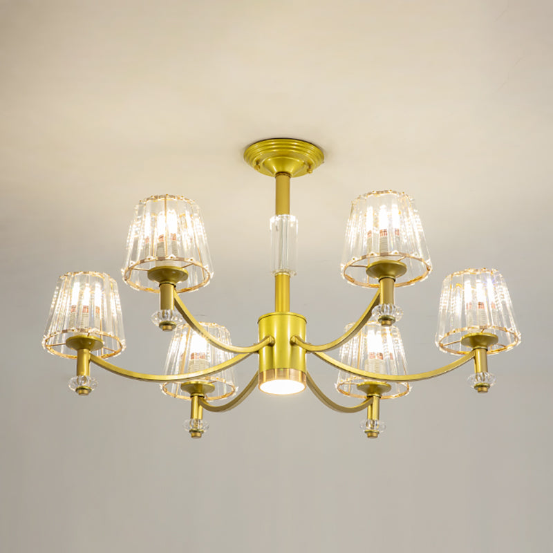 American Glass Chandelier Multi Light Chandelier Pendant for Dining Room